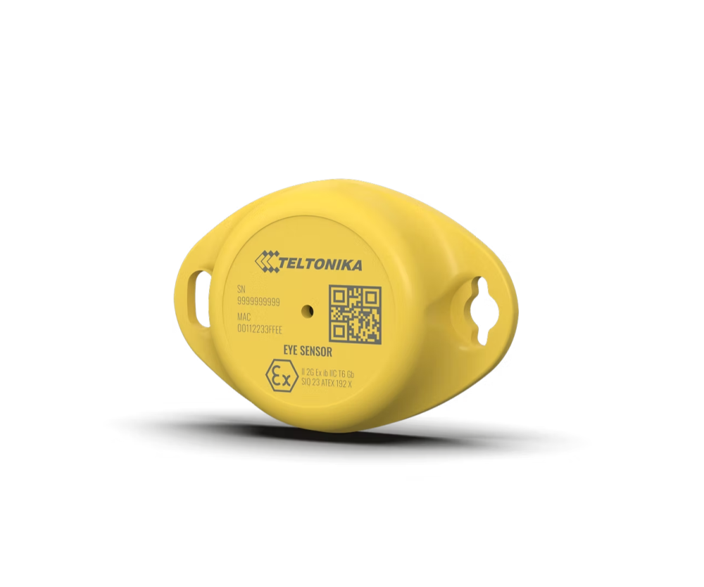 Teltonika EYE Sensor ATEX - Tag Multi-Capteur Bluetooth® BLE IP67 pour Identification et Télémétrie